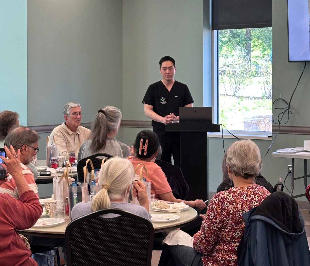 1. senior center (lunch & learn) 5 12 25